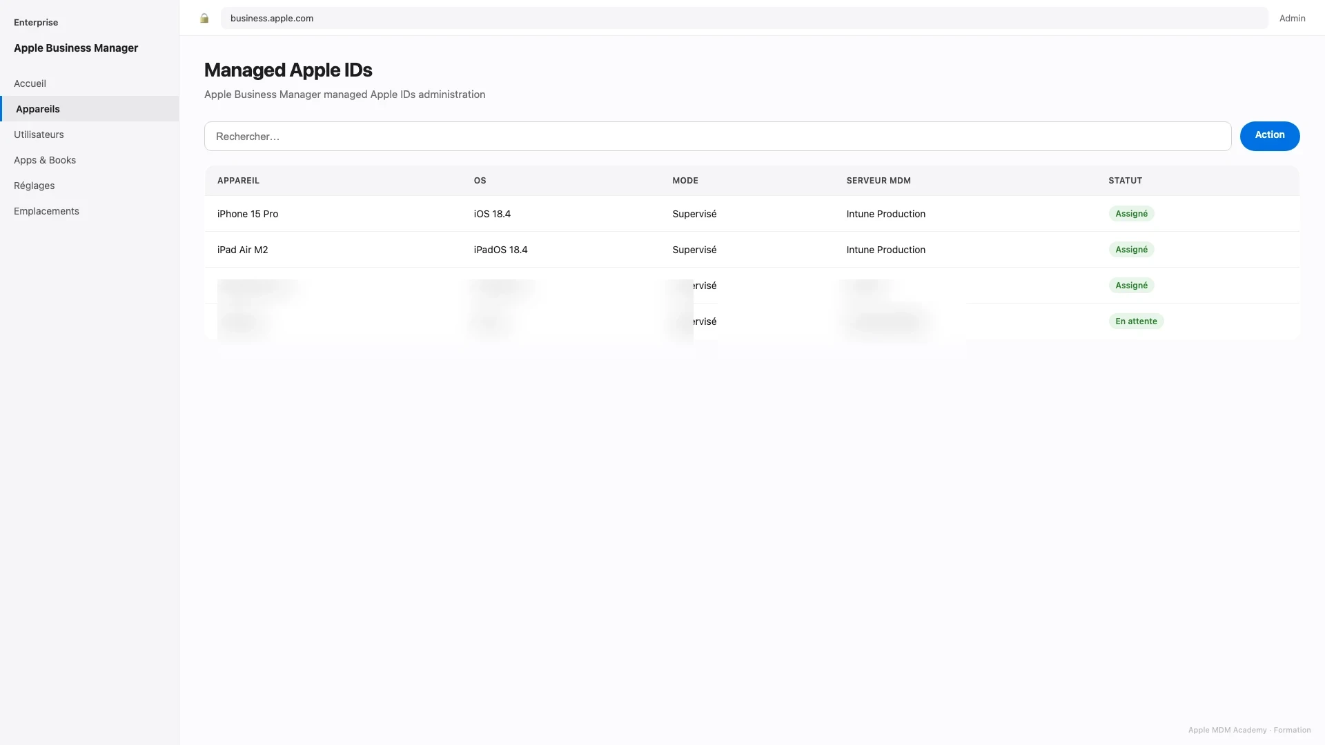Managed Apple IDs